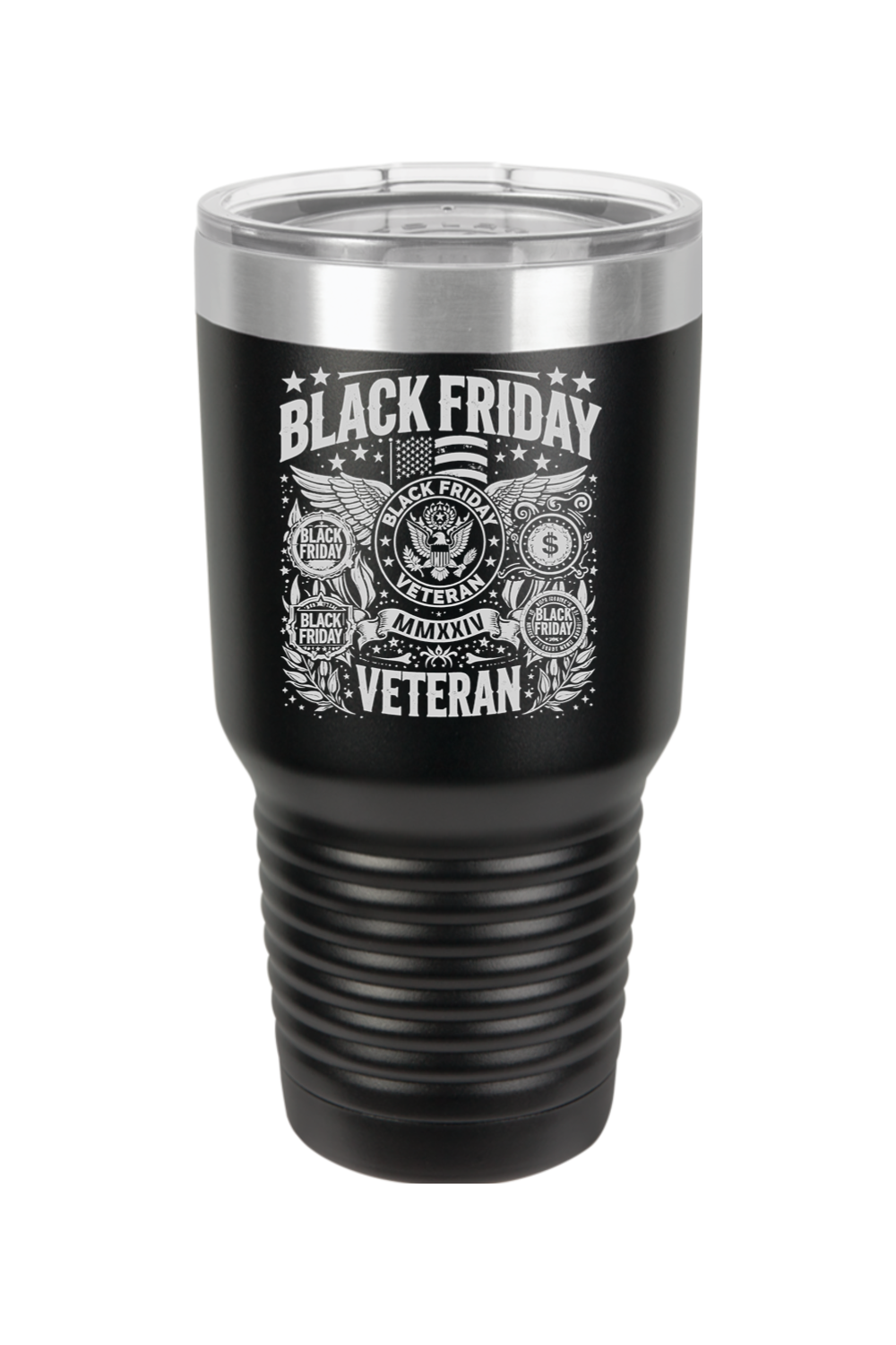 Black Friday Veteran 30oz Tumbler