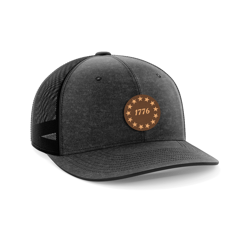 1776 Stars Leather Patch Hat - Greater Half