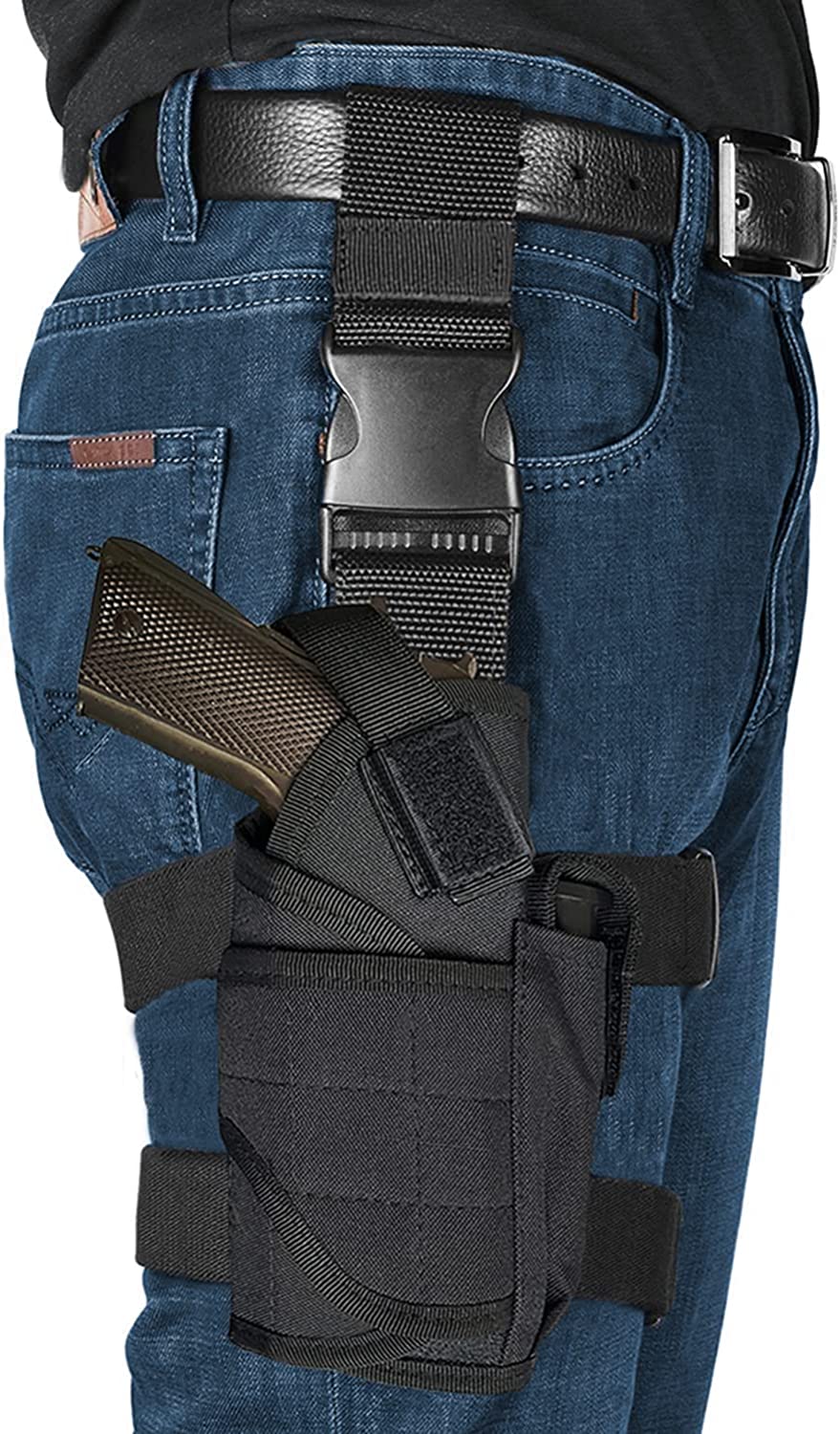 Tactical Drop Leg Holster, Right Hand Adjustable