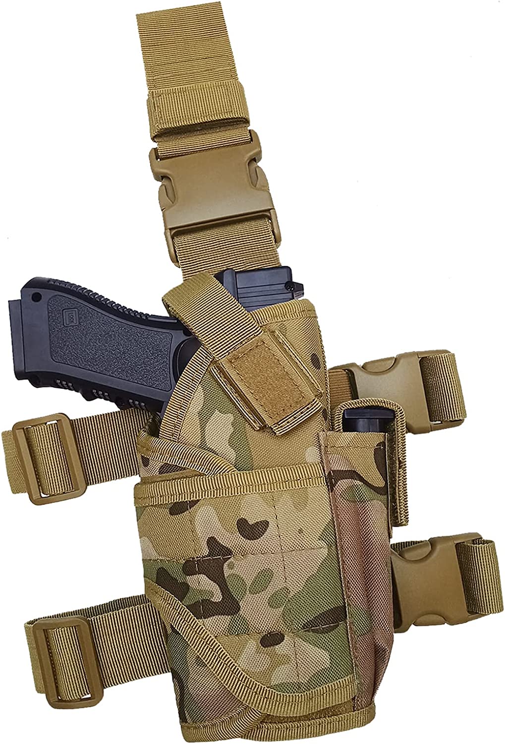 Tactical Drop Leg Holster, Right Hand Adjustable