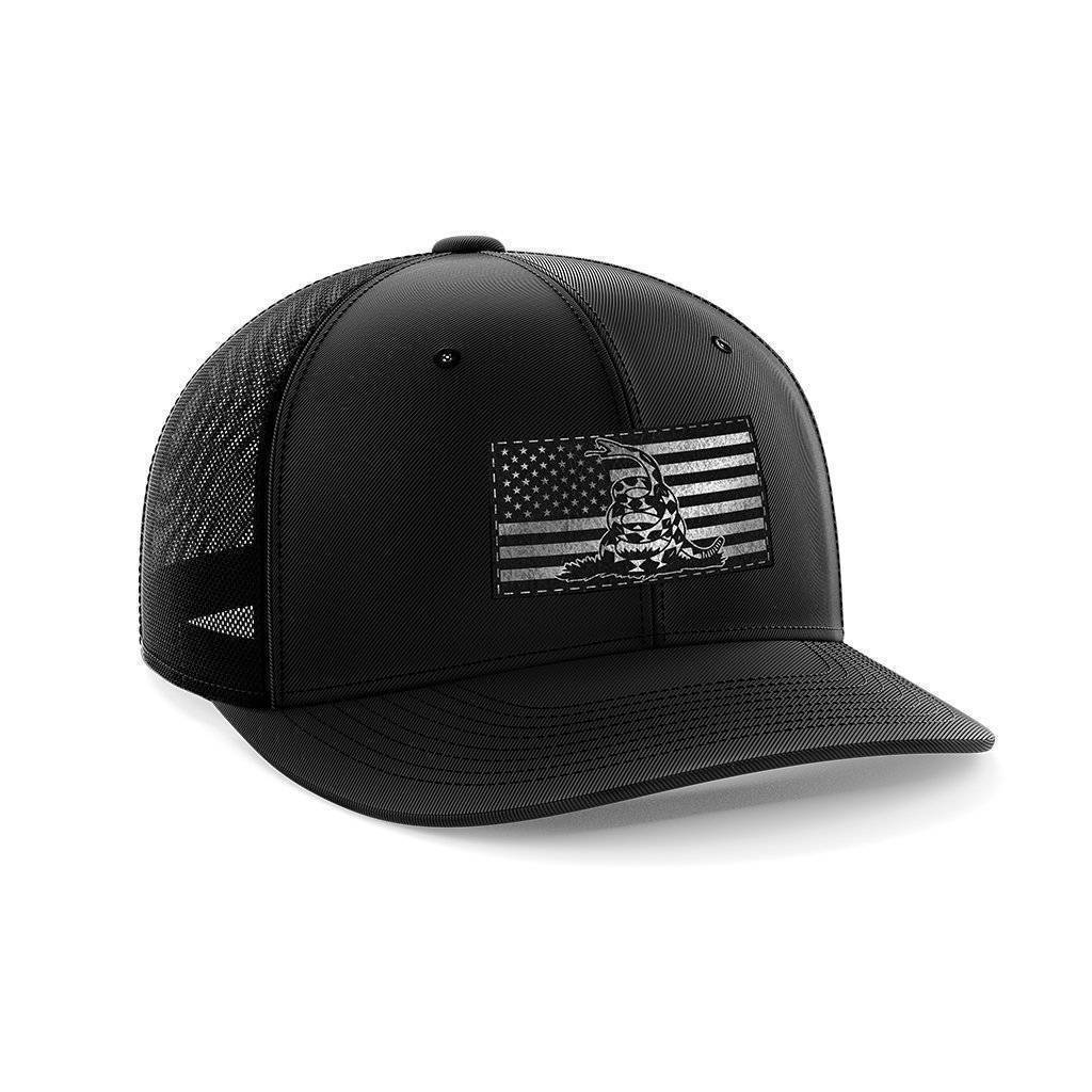 Don't Tread USA Black Patch Hat - Greater Half