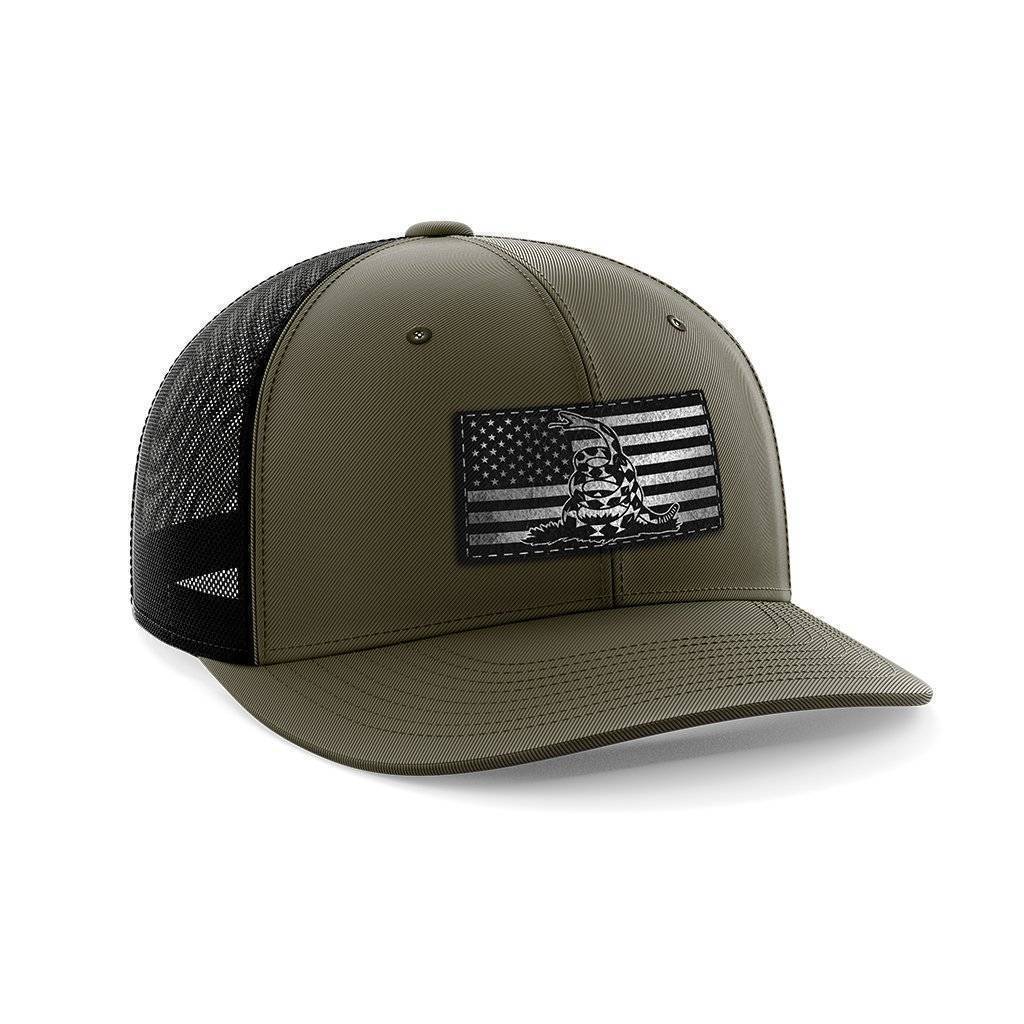 Don't Tread USA Black Patch Hat - Greater Half