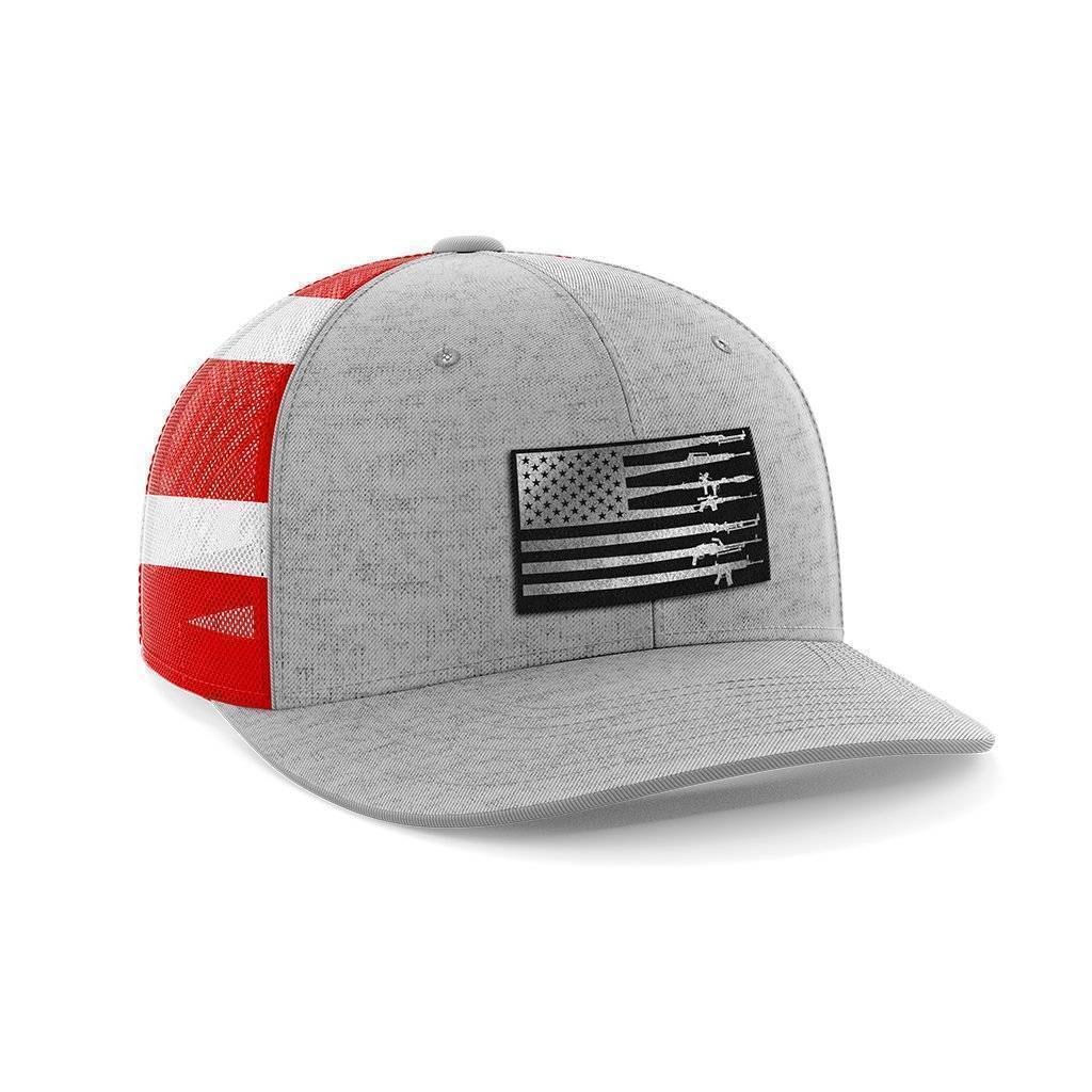 Rifle Flag Black Patch Hat - Greater Half