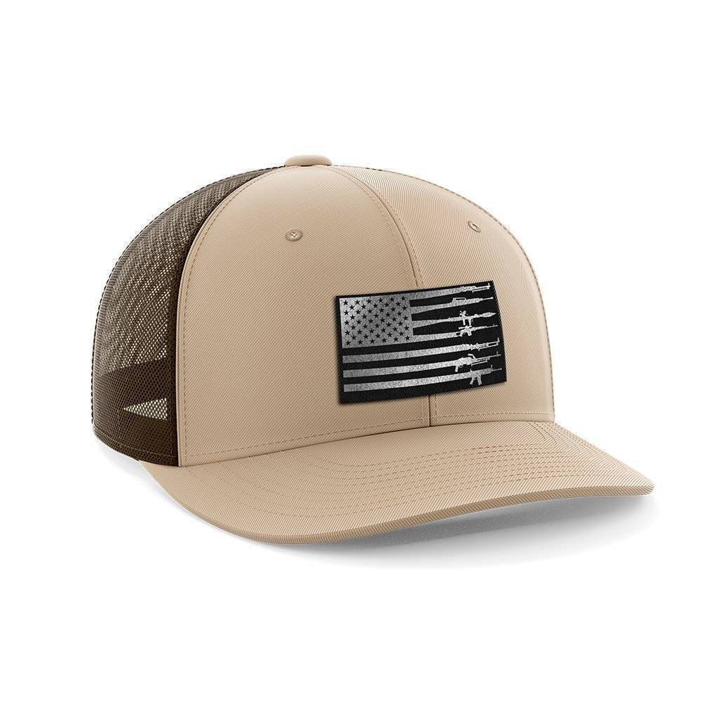 Rifle Flag Black Patch Hat - Greater Half