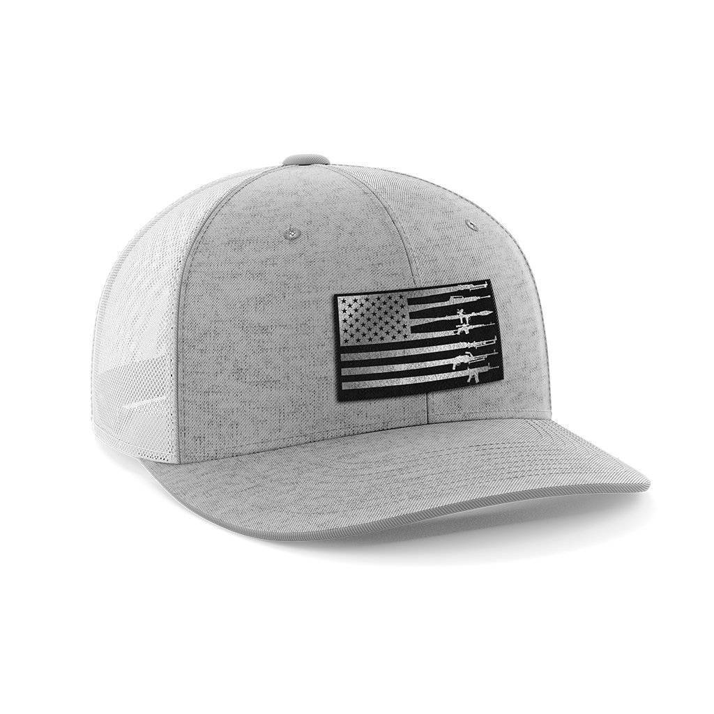 Rifle Flag Black Patch Hat - Greater Half