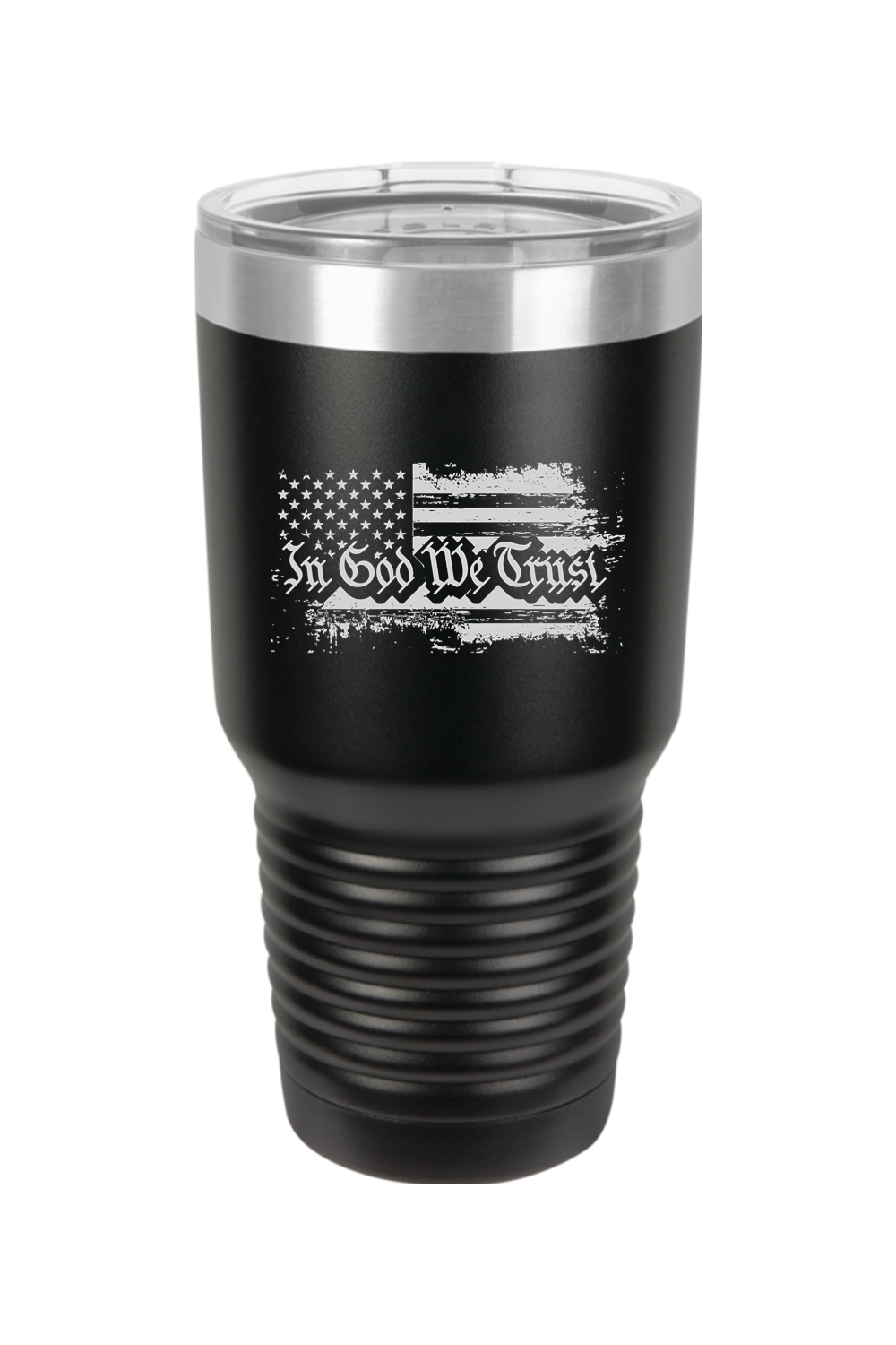 In God We Trust Flag 30oz Tumbler