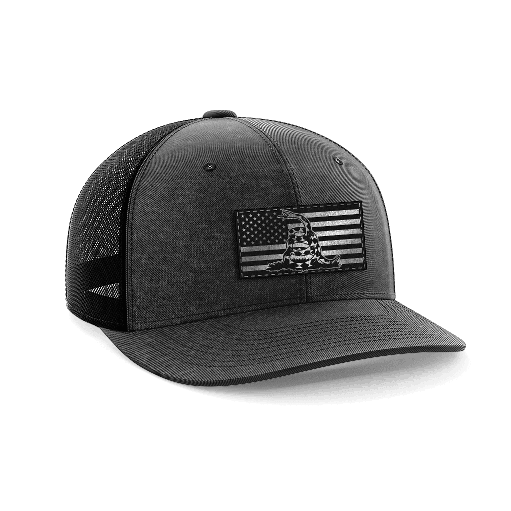 Don't Tread USA Black Patch Hat - Greater Half