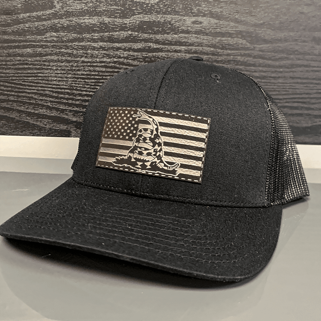 Don't Tread USA Black Patch Hat - Greater Half