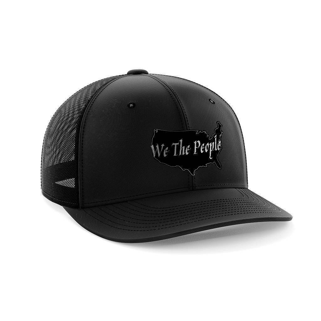We The People USA Black Patch Hat - Greater Half