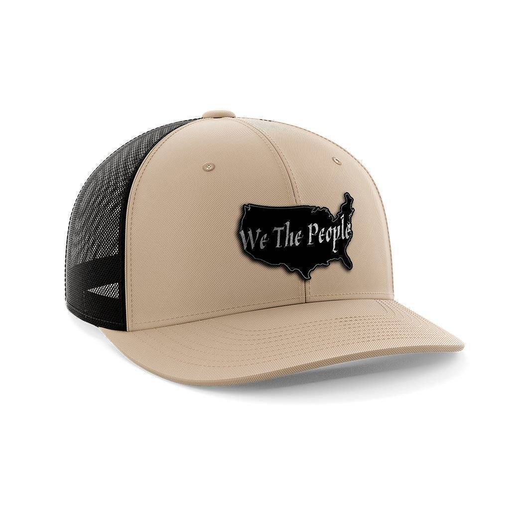 We The People USA Black Patch Hat - Greater Half