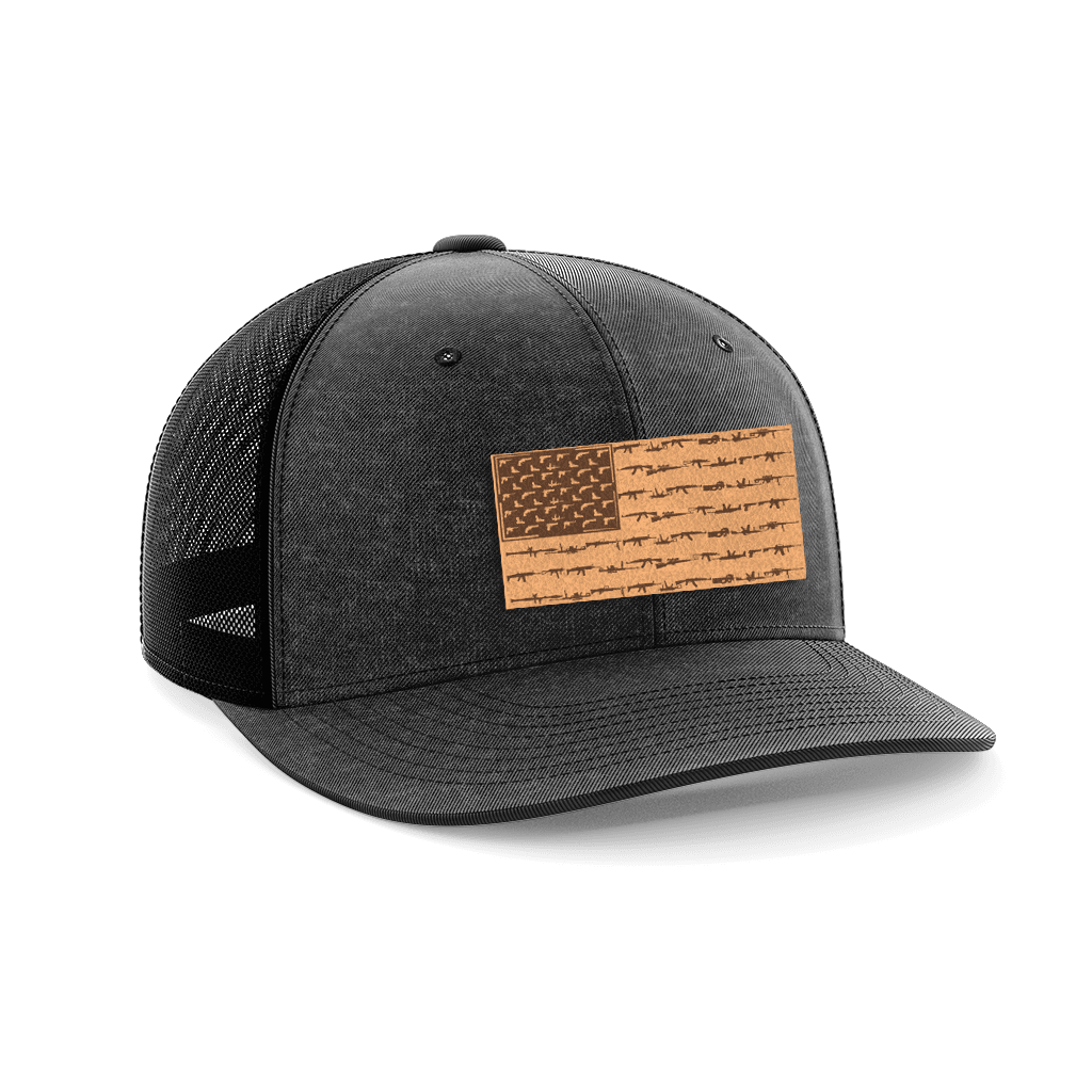 Amerigun Flag Leather Patch Hat - Greater Half