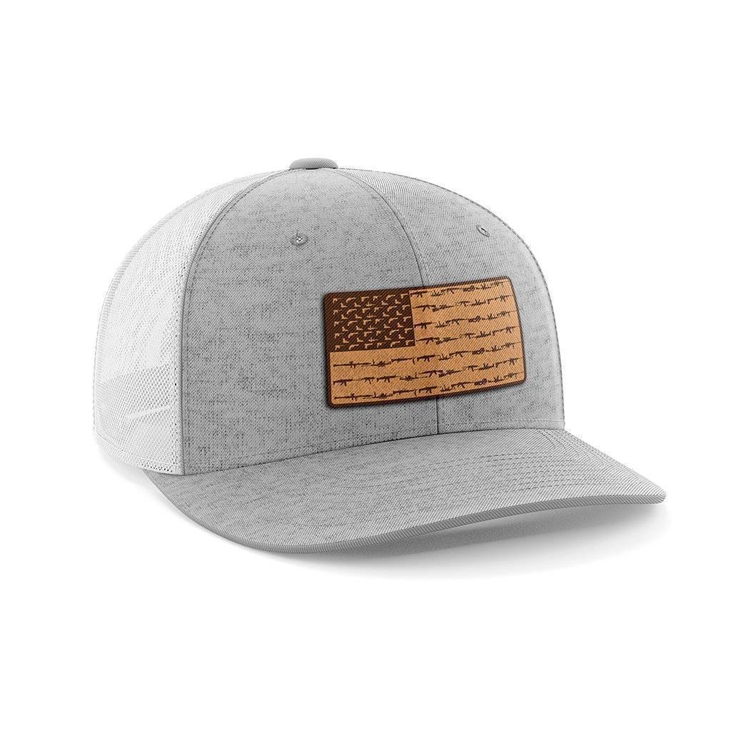 Amerigun Flag Leather Patch Hat - Greater Half