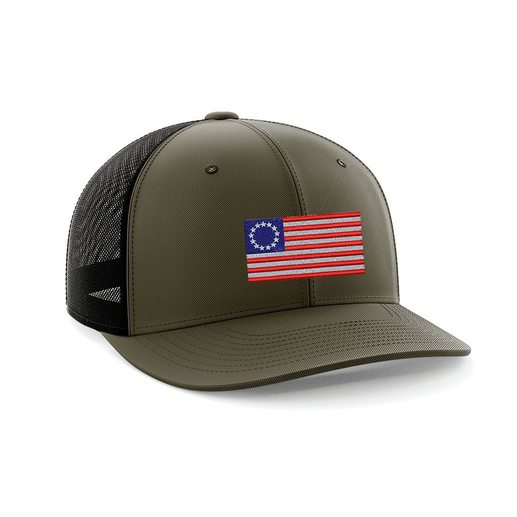 13 Colonies Embroidered Trucker Hat - Greater Half