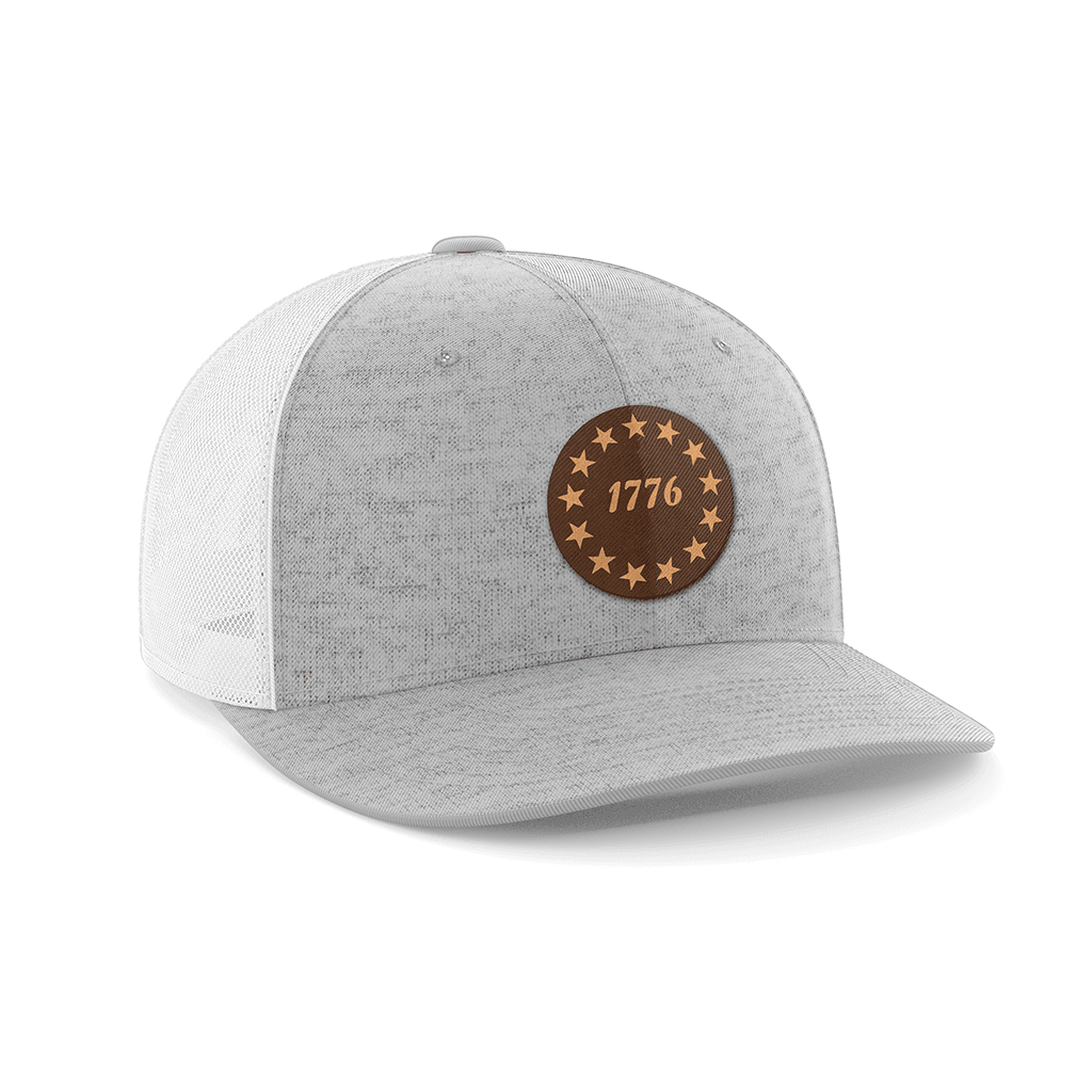 1776 Stars Leather Patch Hat - Greater Half