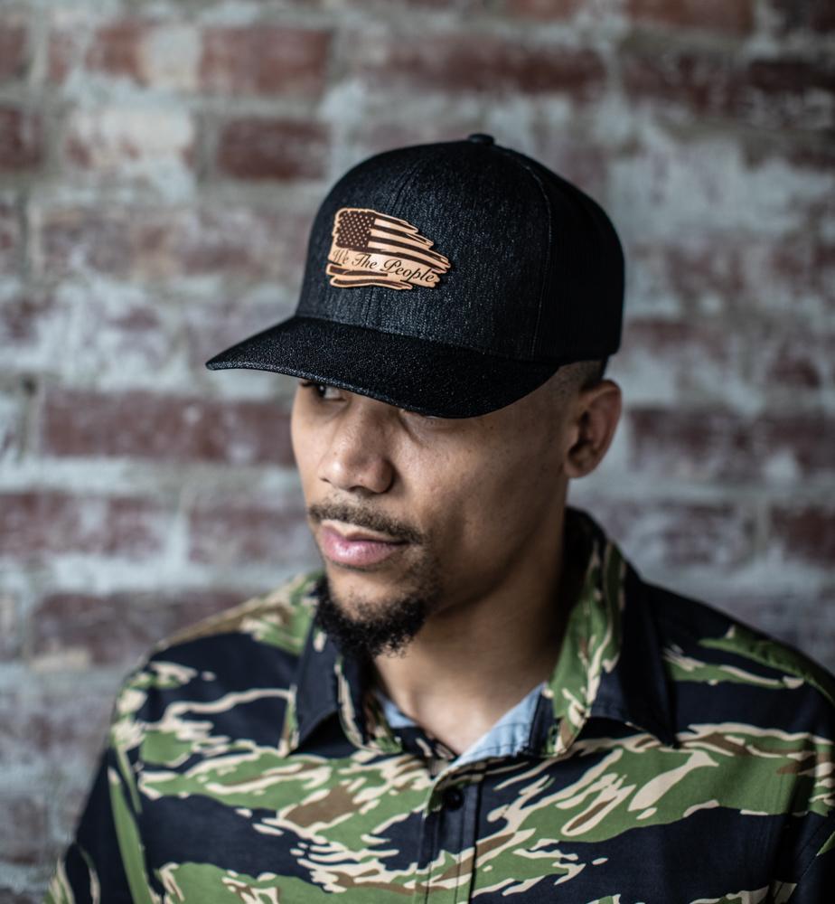 We The People Leather Patch Hat - Greater Half