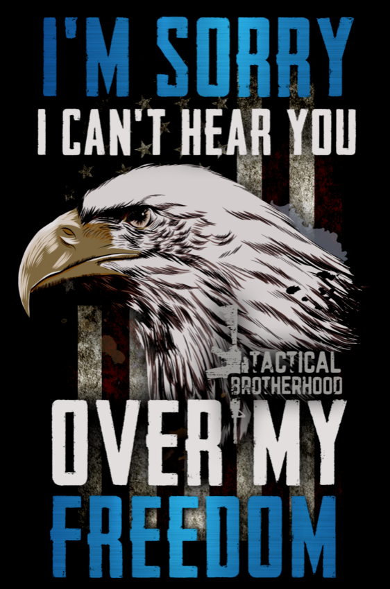 Tactical Brotherhood Decal - OG1 I Can't Hear You