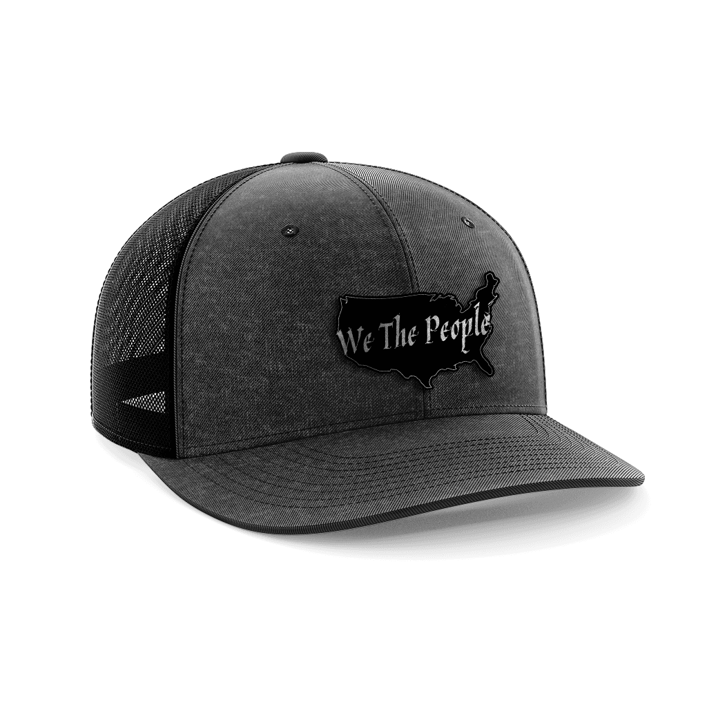 We The People USA Black Patch Hat - Greater Half