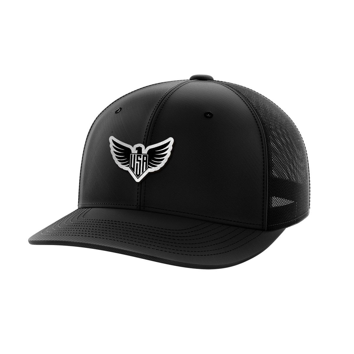 Eagle USA Black Patch Hat - Greater Half