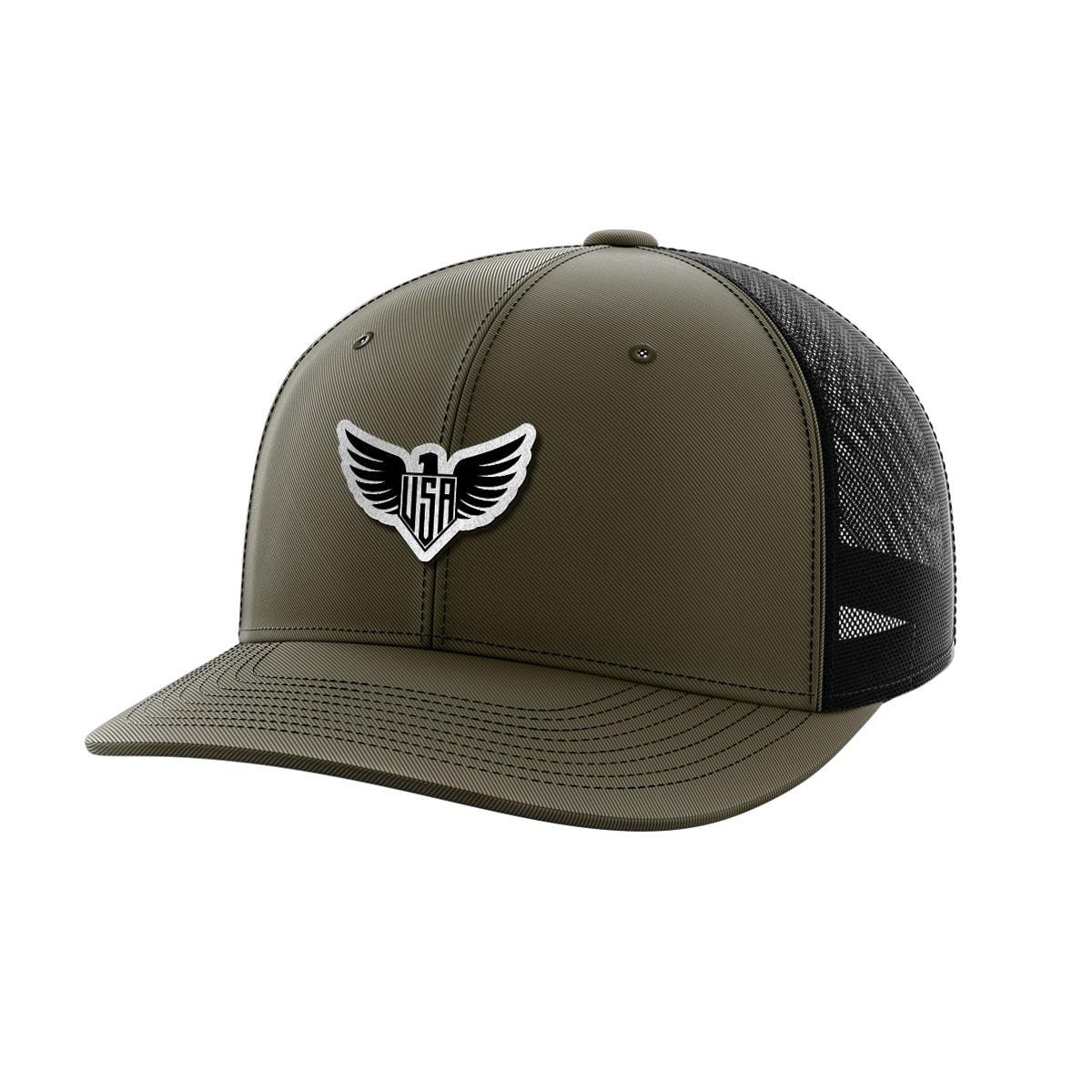 Eagle USA Black Patch Hat - Greater Half