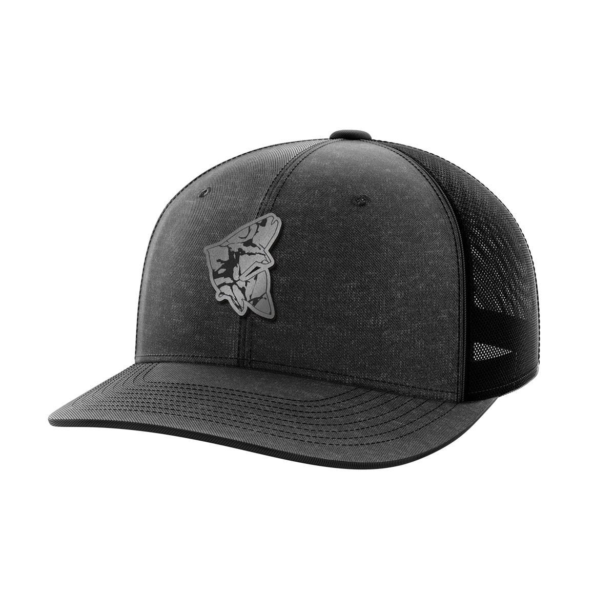 Fish Black Patch Hat - Greater Half
