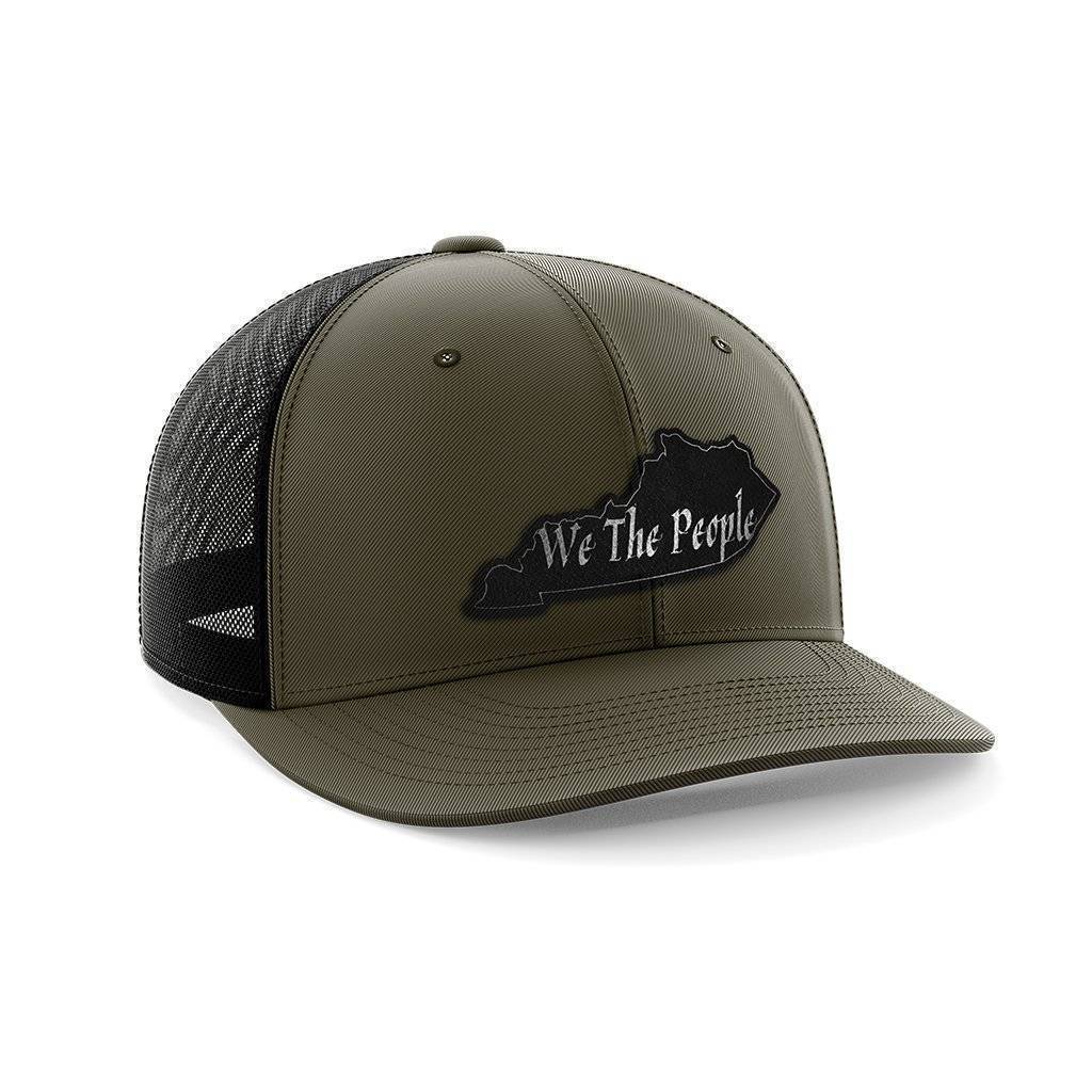 We The People Kentucky Black Patch Hat - Greater Half