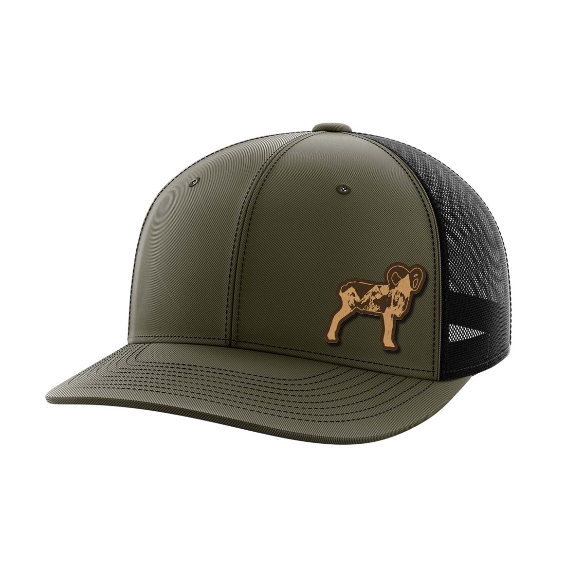 Ram Leather Patch Hat - Greater Half