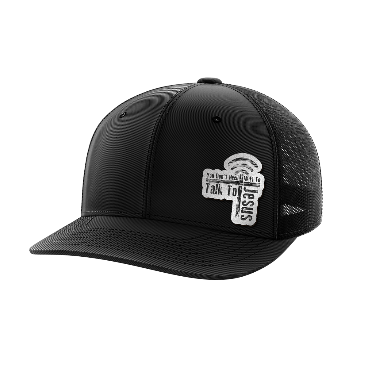 You Don't Need Wifi Black Patch Hat - Greater Half
