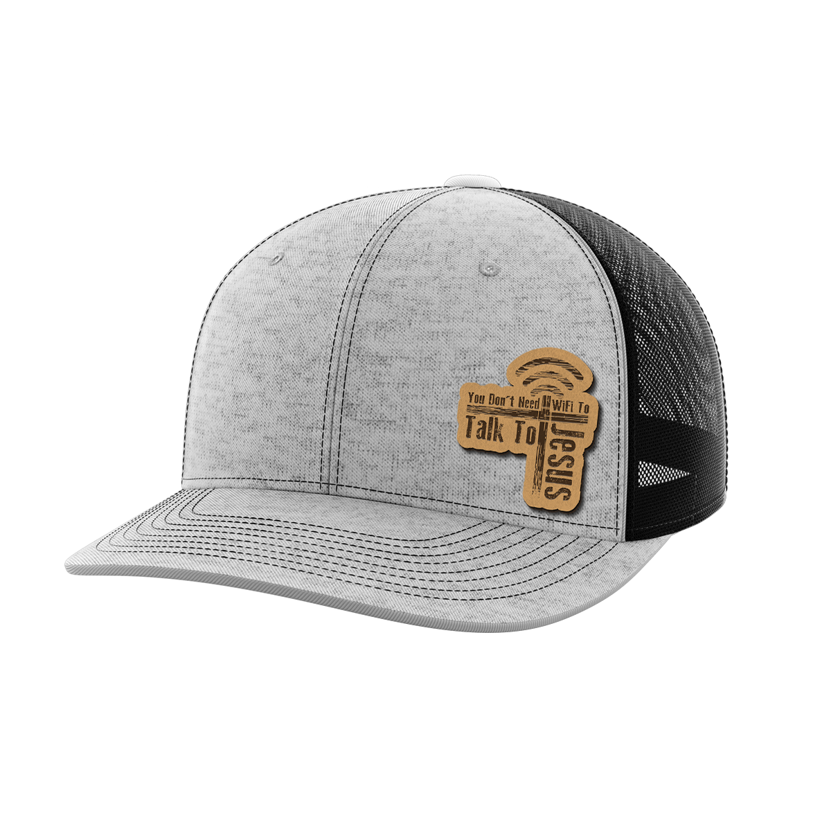 You Don't Need Wifi Leather Patch Hat - Greater Half