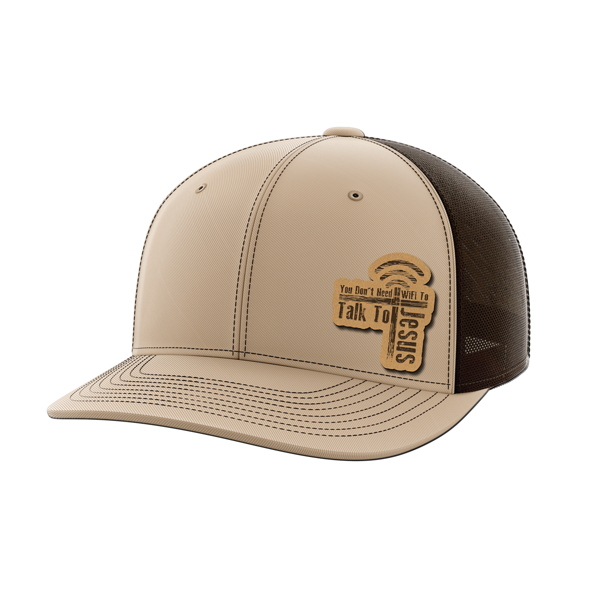 You Don't Need Wifi Leather Patch Hat - Greater Half
